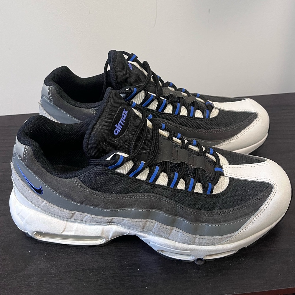 Nike Air Max 95 Black Medium Blue: Men’s Size 10